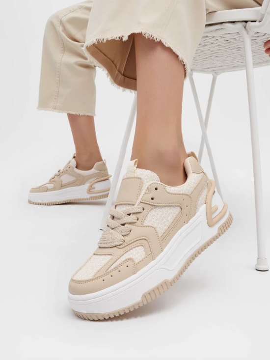 Dámské tenisky NEW YORK béžové