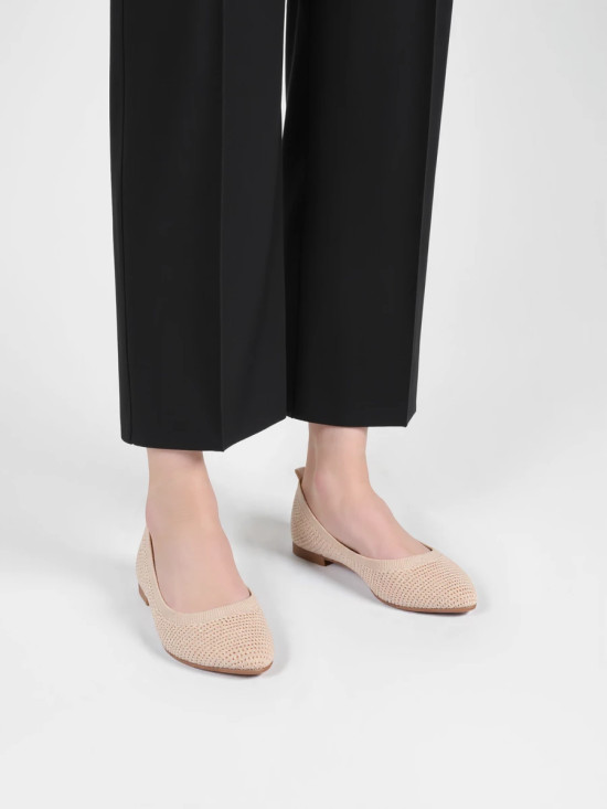 Béžové baleríny SYDNEY