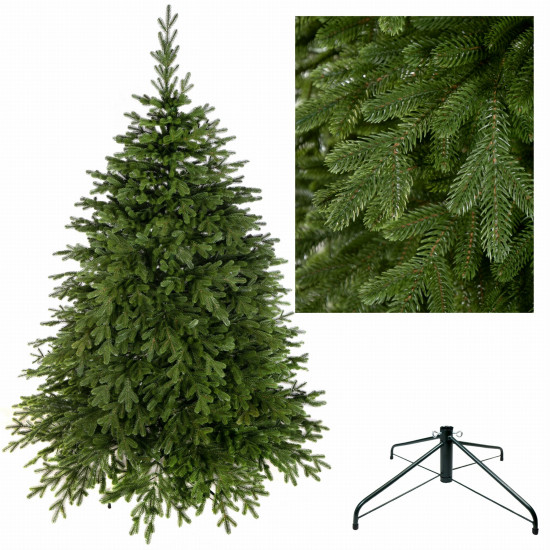 Umělý vánoční stromek Přírodní Smrk LUXURY 180 cm
