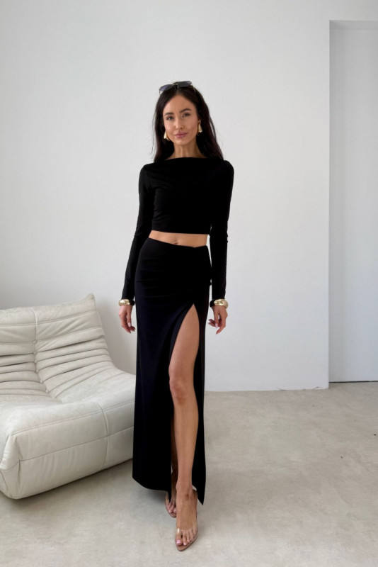 Černá halenka Linnea