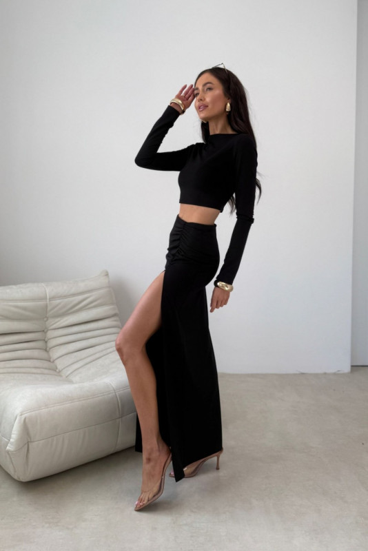 Černá halenka Linnea