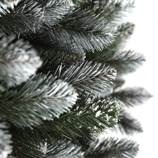 Vánoční zasněžený stromek Borovice JOY 220 cm