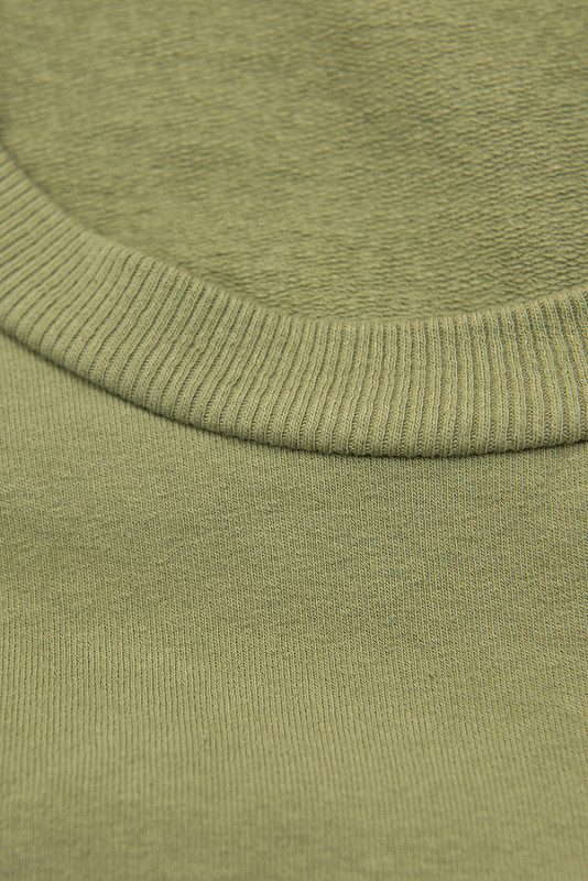 Zelené ležérní teplákové šaty