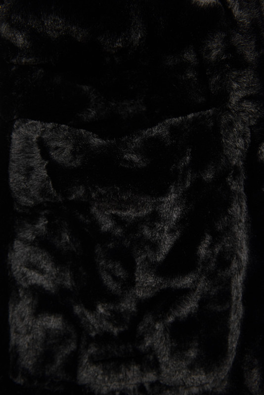 Červená oboustranná zimní parka