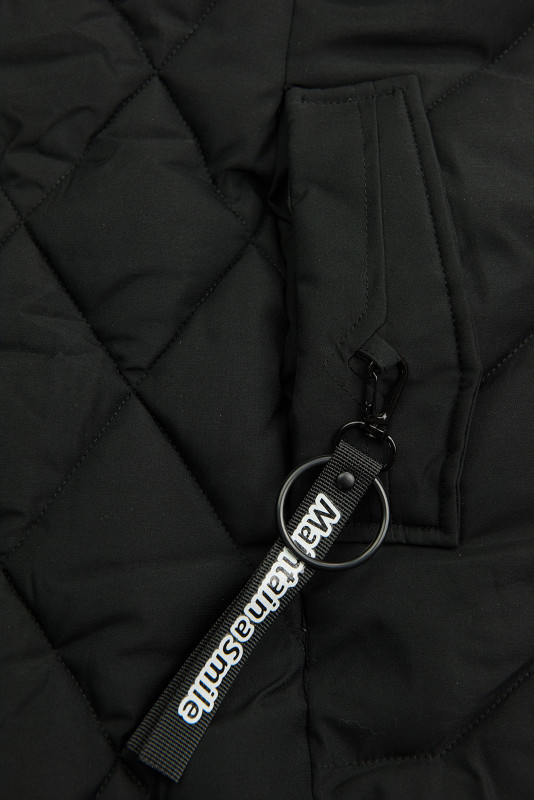 Dívčí zimní bunda v černé