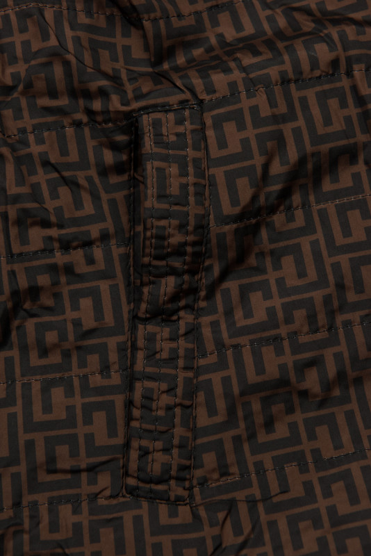 Lehká oboustranná parka tmavě modrá