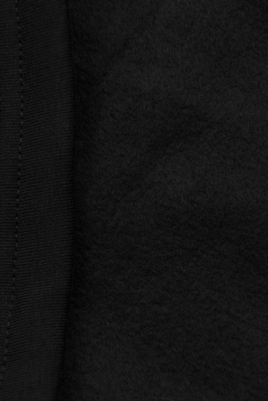 Prodloužená mikina černá/khaki