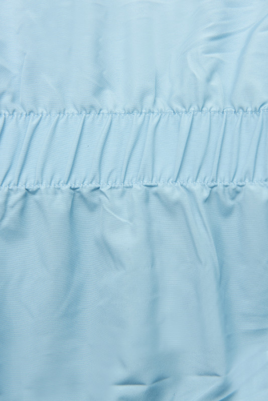 Oboustranná přechodná parka babyblue/tmavě modrá