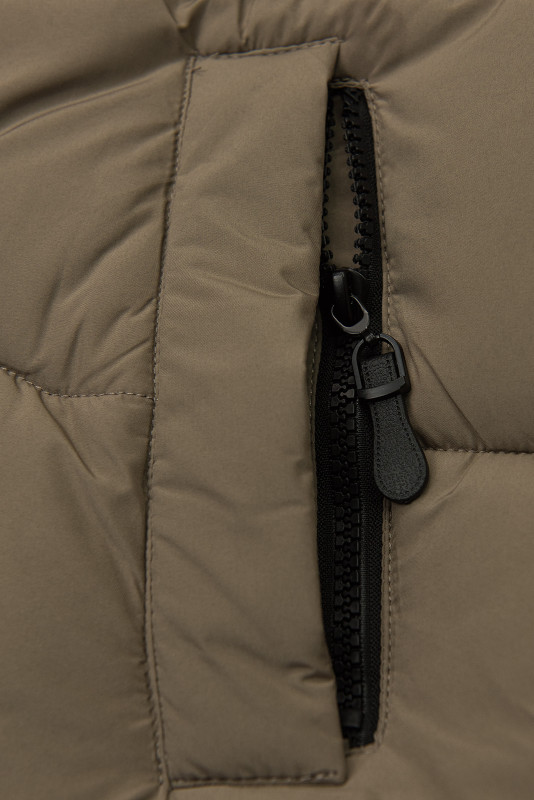 Hnědá zimní bunda EVEREST