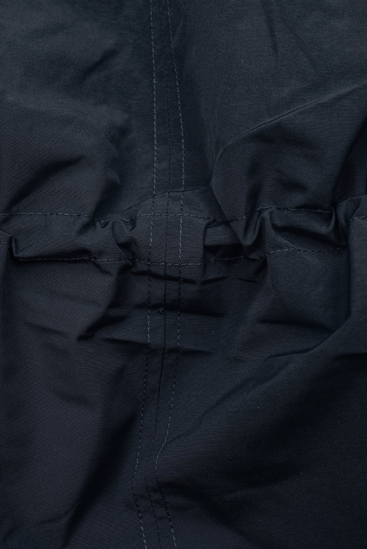 Zimní parka oboustranná tmavě modrá/oranžová