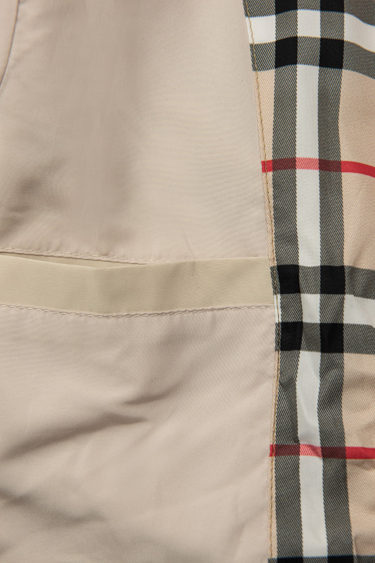 Krémový přechodný trenčkot