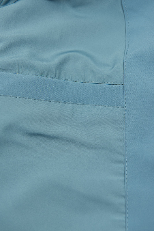 Jarní plášť s kapucí nebeská modrá