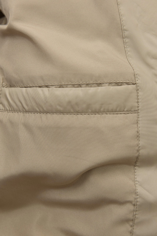 Zimní prošívaná béžová bunda ICE