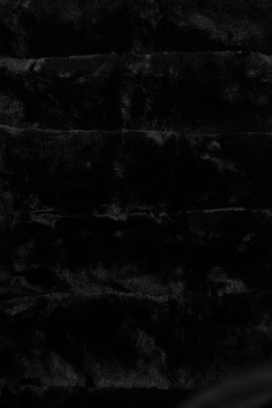 Oboustranná zateplená bunda černá