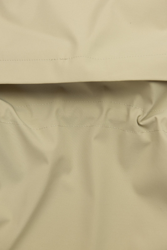 Béžová parka s odepínatelnou kapucí