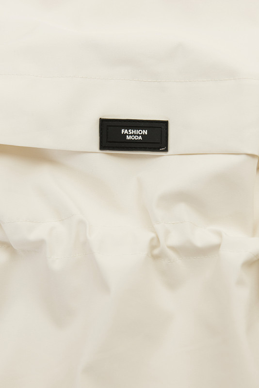 Krémová parka na jaro/podzim