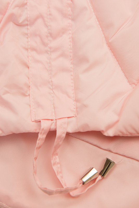 Světle růžová prodloužená vesta