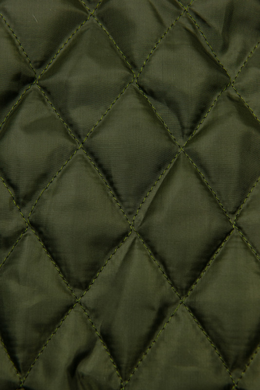 Khaki přechodný plášť/parka