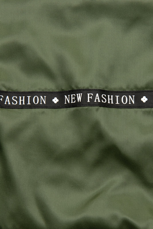 Olivově zelená parka FASHION