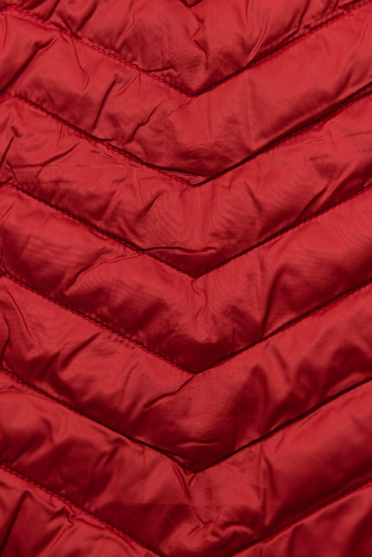 Lehká přechodná bunda červená