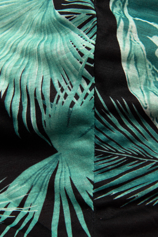 Černá dlouhá mikina v asymetrickém střihu