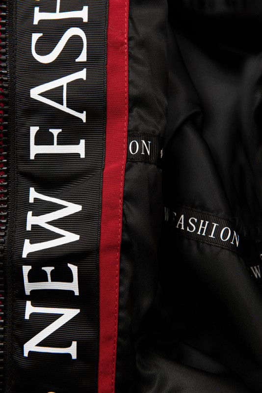 Lehká přechodná parka FASHION červená