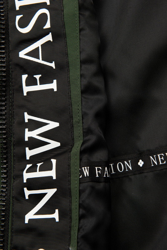 Lehká přechodná parka FASHION khaki