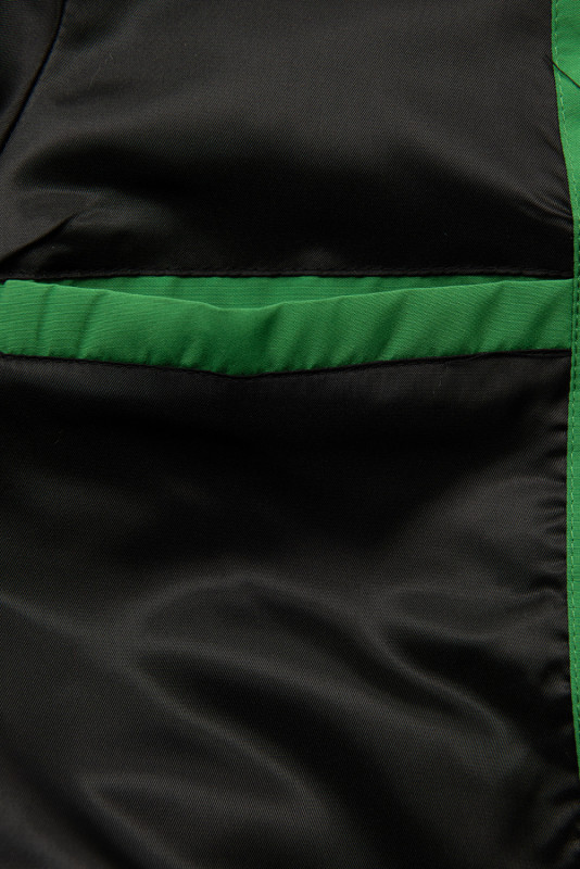 Lehká přechodná parka FASHION zelená