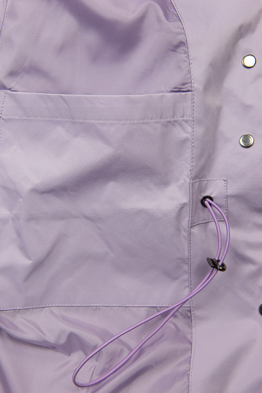 Přechodný plášť lila