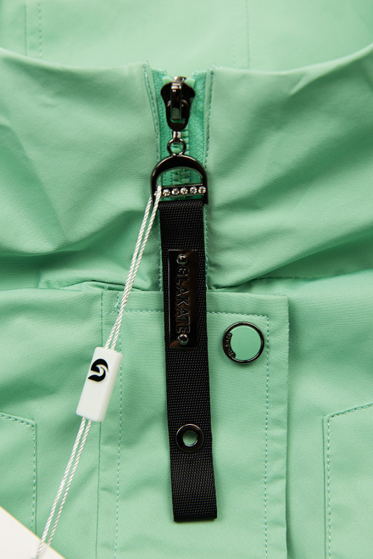 Přechodný plášť jarní zelená