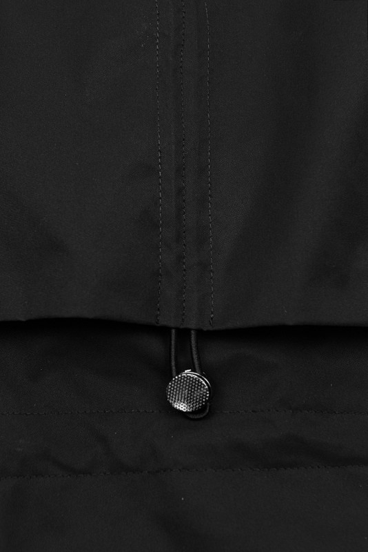 Přechodný plášť černý