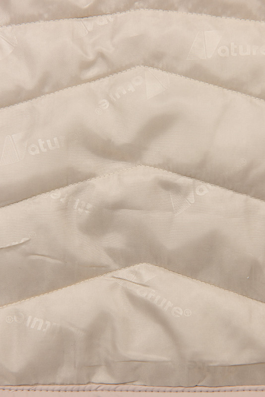 Prošívaná lehká bunda béžová