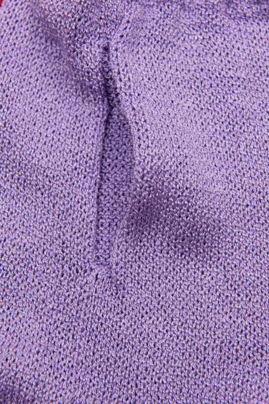 Fialový letní komplet