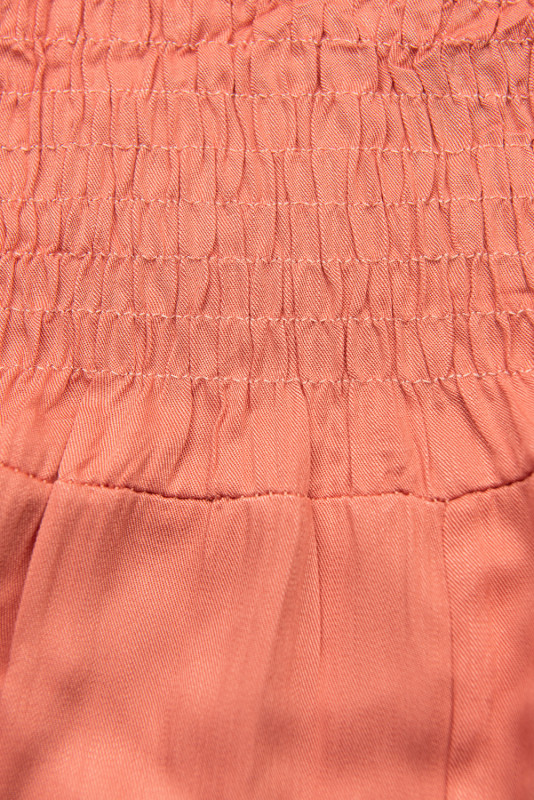 Lososově růžový kalhotový overal