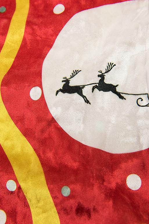 Červené šaty Christmas Time