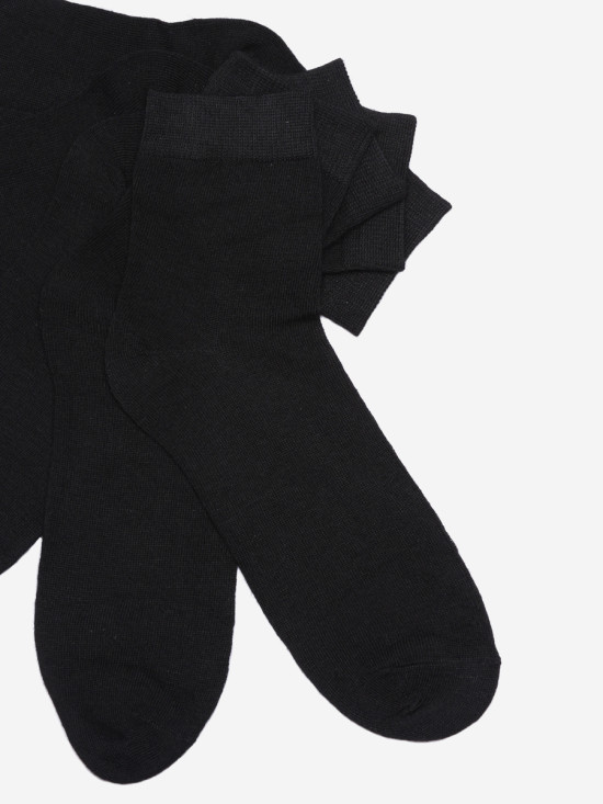 Černé pánské ponožky - 5 párů