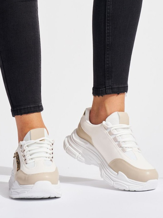 Bílé dámské tenisky LEO