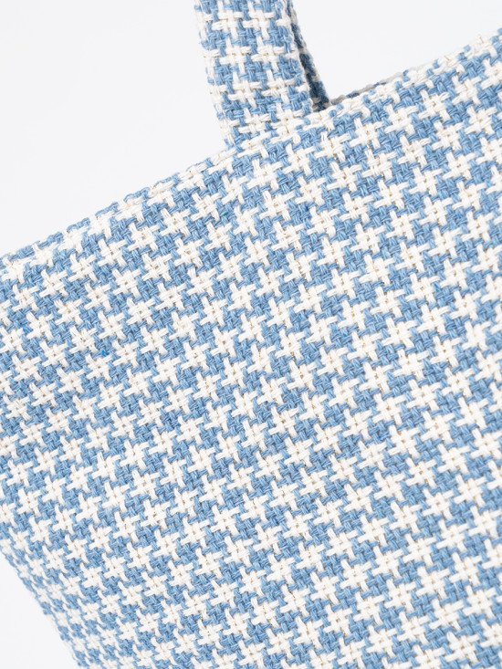 Modrá plážová taška