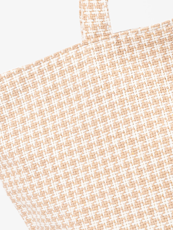 Béžová plážová taška