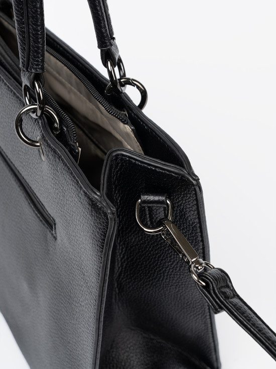 Klasická černá shopperka TOTE