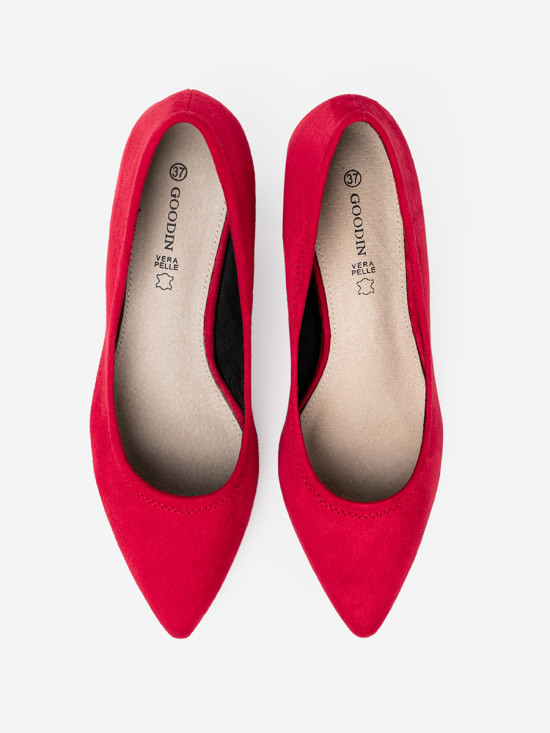 Elegantní lodičky na ozdobném podpatku