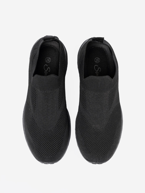 Černé slip-on tenisky