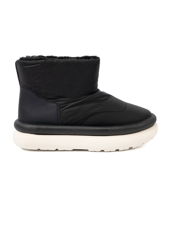 Černé sněhule s kožešinovým vnitřkem