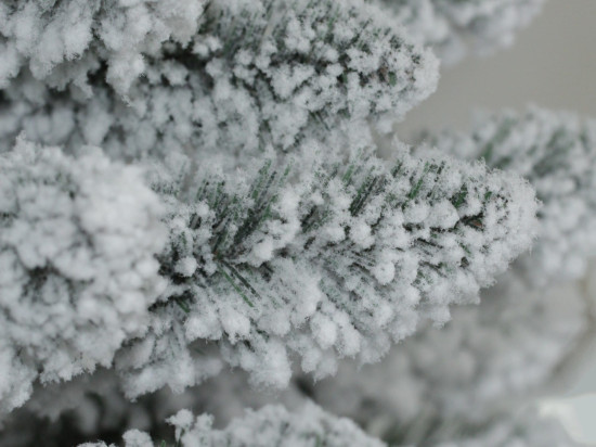 Umělý zasněžený stromek Smrk 180 cm