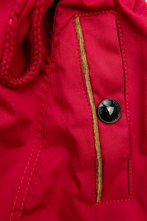 Červená jarní parka od LHD