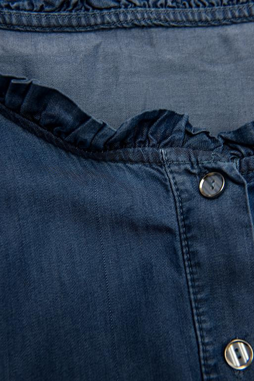 Tmavě modrá tunika/šaty