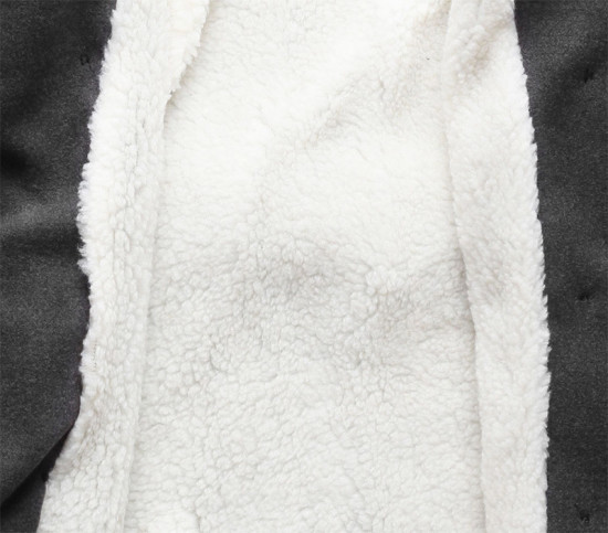 Grafitový kabát 8253