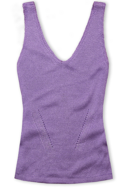 Fialový letní komplet