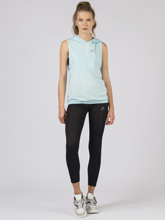 Světle modrá sportovní mikina TOMMY LIFE