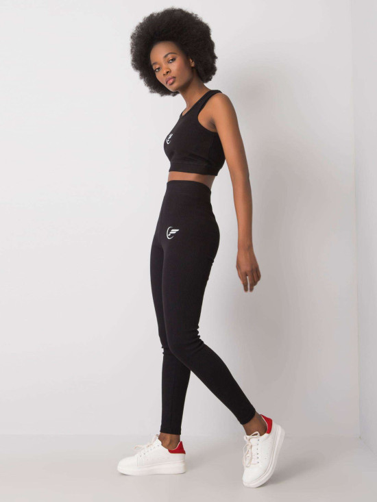 Černý sportovní komplet FOR FITNESS